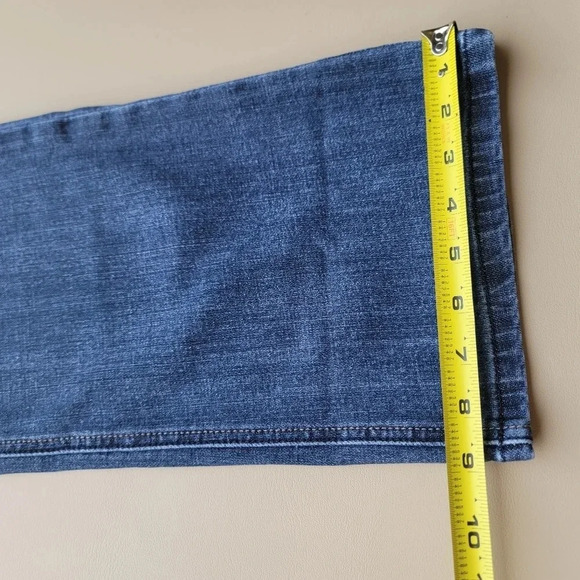 The Limited Jeans Womens Size 10 Blue Flat Front 5 Pocket Stretch Bootcut - Picture 4 of 9